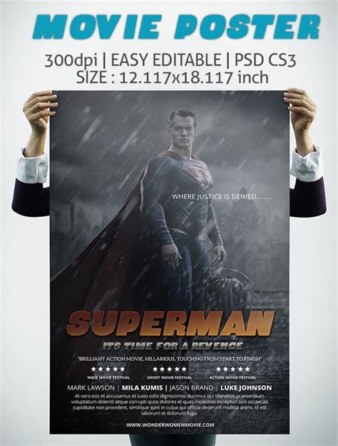 Movie Poster Template Free Download