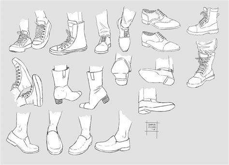 Shoes Drawing Reference and Sketches for Artists