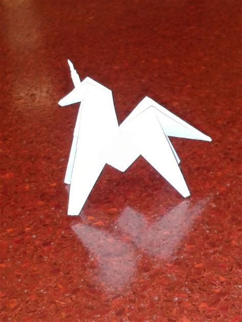 Origami Unicorn by AceOfSongs on DeviantArt