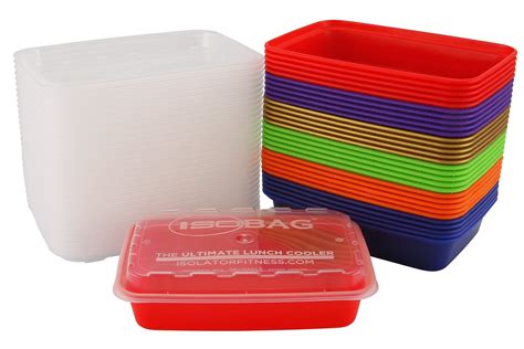 ISO Meal Prep Containers with Lids Certified BPA-Free Stackable Reusable 804879542759 | eBay