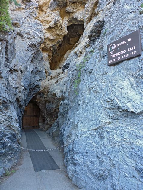 Entrance to the cave: Timpanogos Cave National Monument, Utah