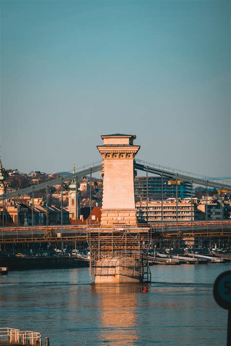 Chain Bridge over Danube River · Free Stock Photo