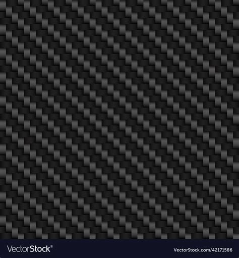 Carbon fiber seamless texture car design element Vector Image