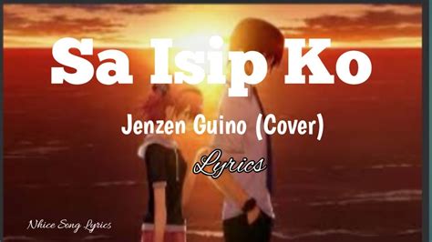 Sa Isip Ko (Lyrics) - Jenzen Guino (Cover) - YouTube