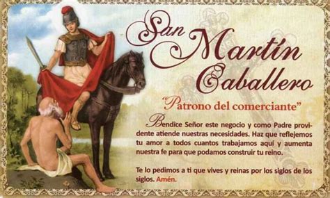 ORACIÓN A SAN MARTÍN CABALLERO PARA SU NEGOCIO