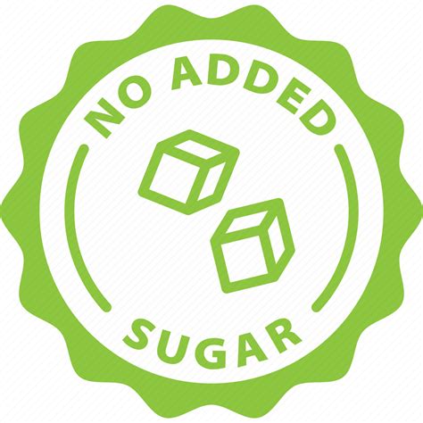 Diet, food, label, natural, no added sugar, sugar free, unsweetened icon - Download on Iconfinder