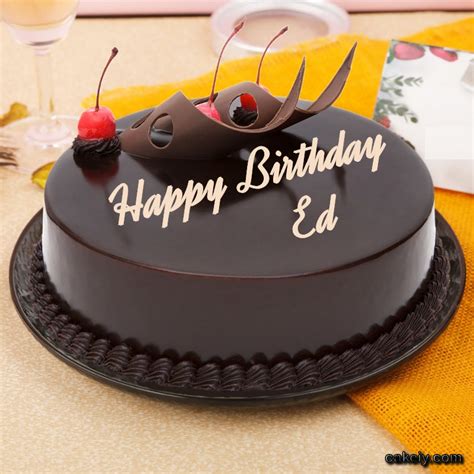 🎂 Happy Birthday Ed Cakes 🍰 Instant Free Download