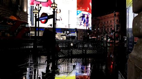 A Street In London On A Rainy Night Free Stock Video Footage, Royalty ...