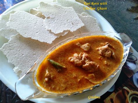 Homemade Delicacies: Kori Rotti Chicken Curry