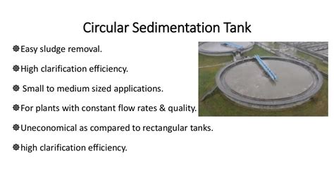 Plain sedimentation tanks ,Types & Design considerations