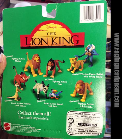 Flickriver: Photoset 'Disney's Lion King Figures By Mattel ' by Raging Nerdgasm