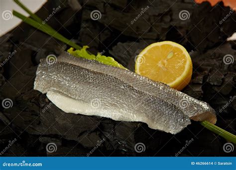 Sea bass fillet stock photo. Image of fresh, fillets - 46266614