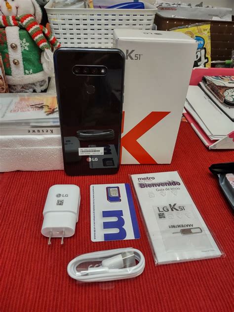 LG K51 LMK500MM - 32GB - Titan Gray (T-Mobile) (Single SIM) for Sale ...