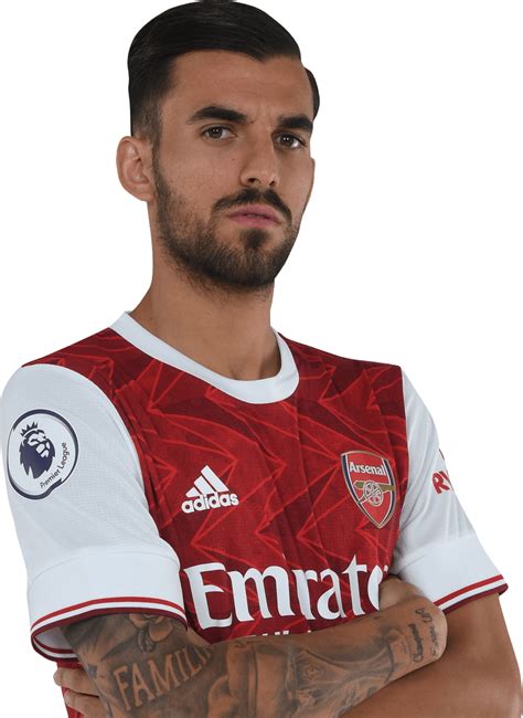 Dani Ceballos Arsenal football render - FootyRenders