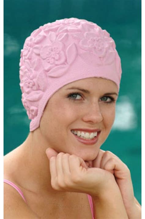 Swim Cap - Molded Flower Swimming Caps | Swim caps, Bathing cap, Cap