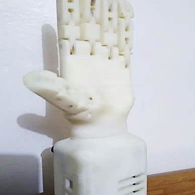 Prototype of the Prosthetic Hand. | Download Scientific Diagram