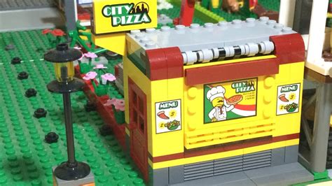 🍕 🍕 LEGO MOC : Pizza Store (Rebuild) [Easy Building] 🍕 🍕 - YouTube