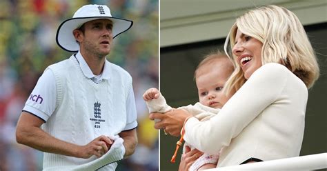 Mollie King and baby daughter cheer on Stuart Broad at his last match ...