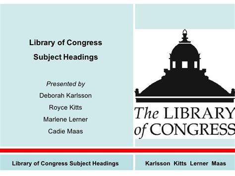 Library of Congress Subject Headings