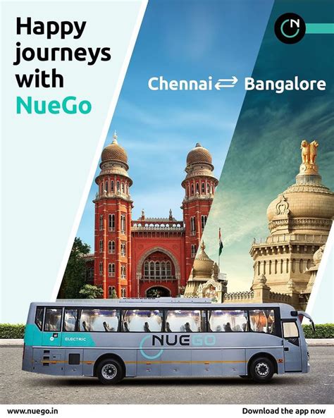 Bangalore to Chennai Bus Your Gateway to South India | Travel ads, Travel advertising design ...