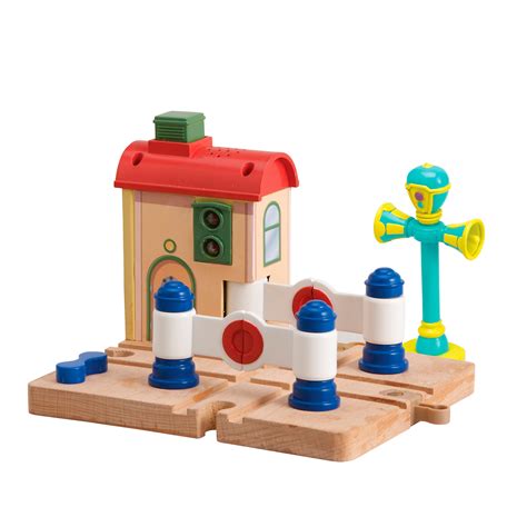 Tomy Chuggington Wooden Railway Crossing Platform with Vee - Toys ...