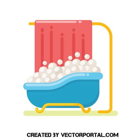 Shower curtain vector clip art | Curtains vector, Clip art, Vector