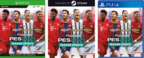 eFootball PES 2021 Season Update cover stars confirmed | TheSixthAxis