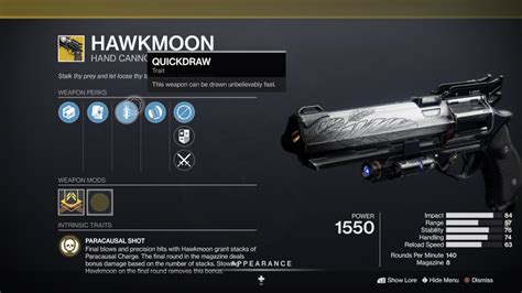 What is the best Hawkmoon god roll in Destiny 2? | GINX Esports TV