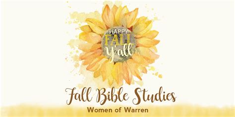 Women’s Fall Bible Studies - A Way of Life TV