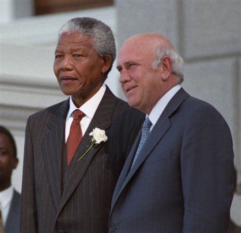 4.3 Relations with De Klerk – The Presidential Years