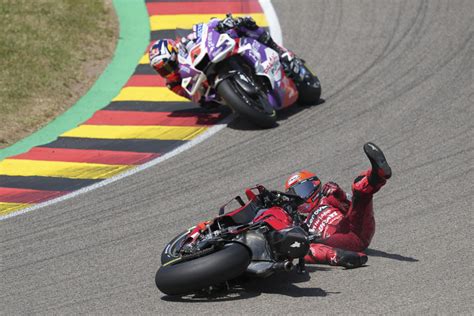 Bagnaia: Germany MotoGP crash ‘impossible to understand’ - Speedcafe