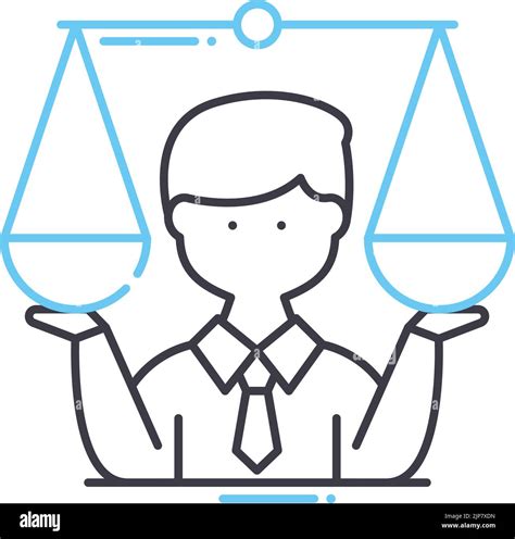 ethics line icon, outline symbol, vector illustration, concept sign Stock Vector Image & Art - Alamy