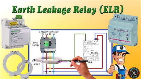 Earth Leakage Tester Circuit Diagram