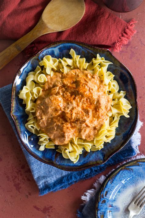 The Best Slow-Cooker Chicken Paprikash - The Gold Lining Girl