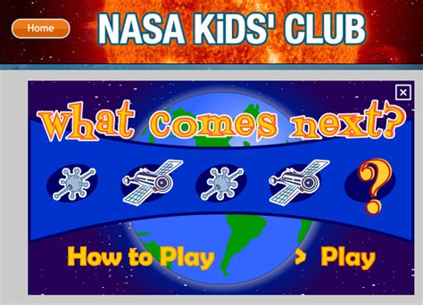 Hammock Tracks Home School: NASA Kids' Club