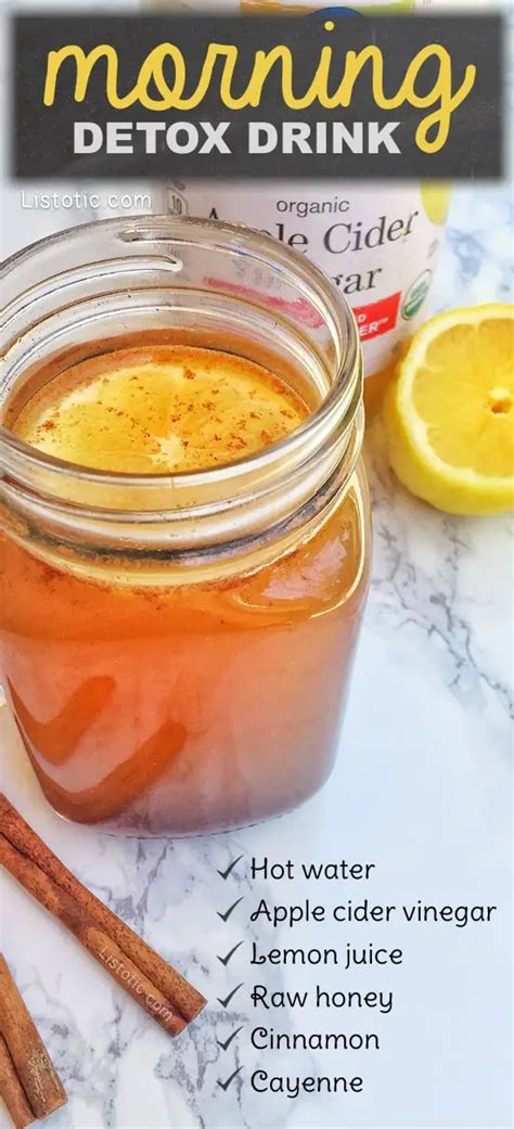 How To Make Lemon Honey Cayenne Pepper Detox Drink?