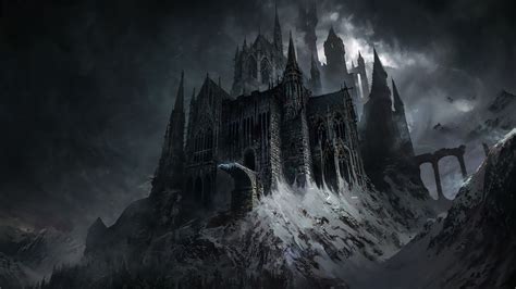 2560x1440 Resolution Evil Castle Dark Fantasy 1440P Resolution ...