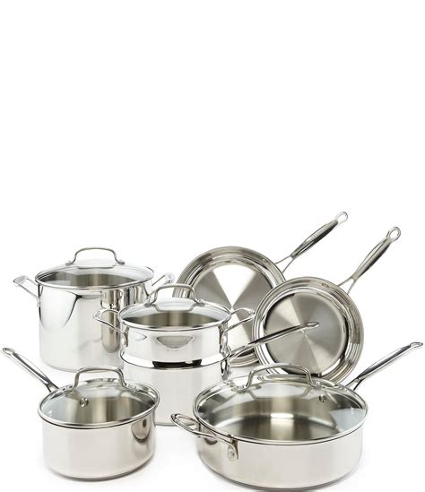 Cuisinart Chef's Classic Stainless Steel 11-Piece Cookware Set | Dillards