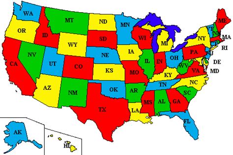 50 states in usa - latest lovely