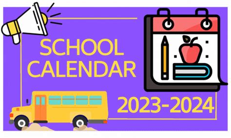 School Calendar Clipart