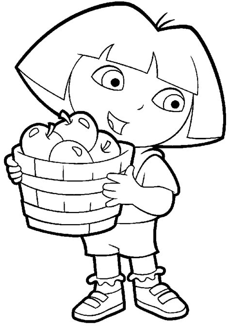 Dora Coloring Pages 2 | Coloring Pages To Print