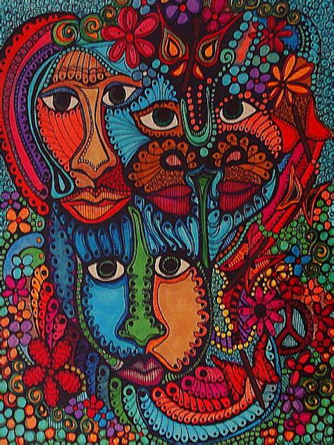 Abstract Colors Of The Mind Drawing by Gerri Rowan