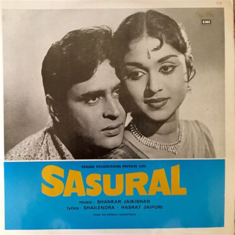 Shankar Jaikishan, Shailendra • Hasrat Jaipuri – Sasural (1978, Vinyl) - Discogs