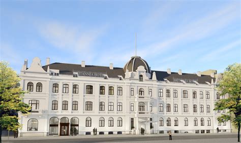 Le Britannia hotel de Trondheim a rouvert ses portes