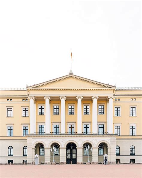 Norwegian Royal Palace | Accidentally Wes Anderson