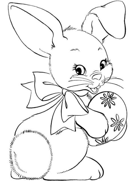 Easter Bunny coloring pages