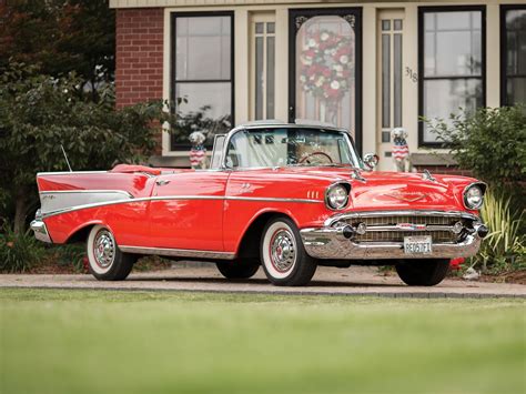 1957, Chevrolet, Bel, Air, Convertible, Fuel, Injection, Classic, Cars Wallpapers HD / Desktop ...