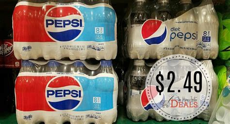 Pepsi 8 Pack Bottles $2.49 at Harris Teeter! - The Harris Teeter Deals