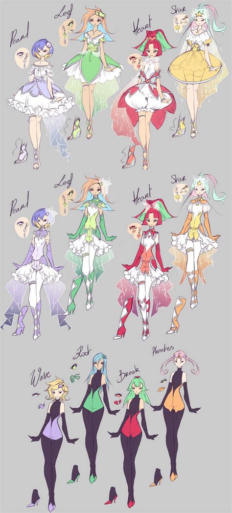 Magical Girls + Power-up + Corrupted by rika-dono Character Creation ...