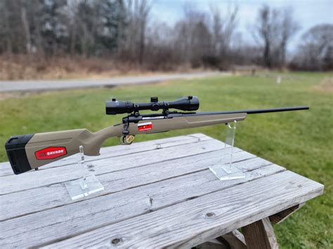 Savage Arms Axis II XP .308 Win Bolt Action Rifle 22" Barrel 4 Rounds with 3-9x40 Scope FDE ...